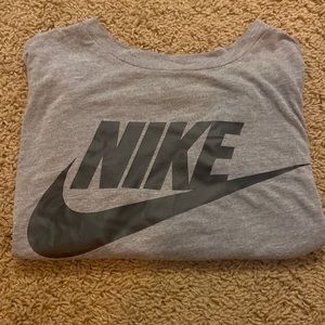 Nike athletic cropped top